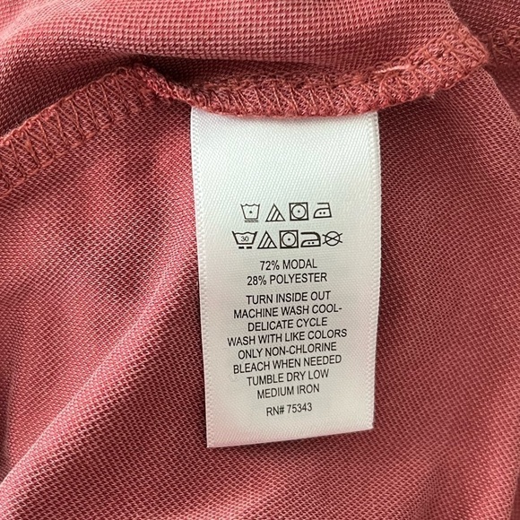 Sigrid Olsen Hi-Low Boho Soft Modal Blend Spaghetti Straps Beachy Maxi Dress - Picture 9 of 9